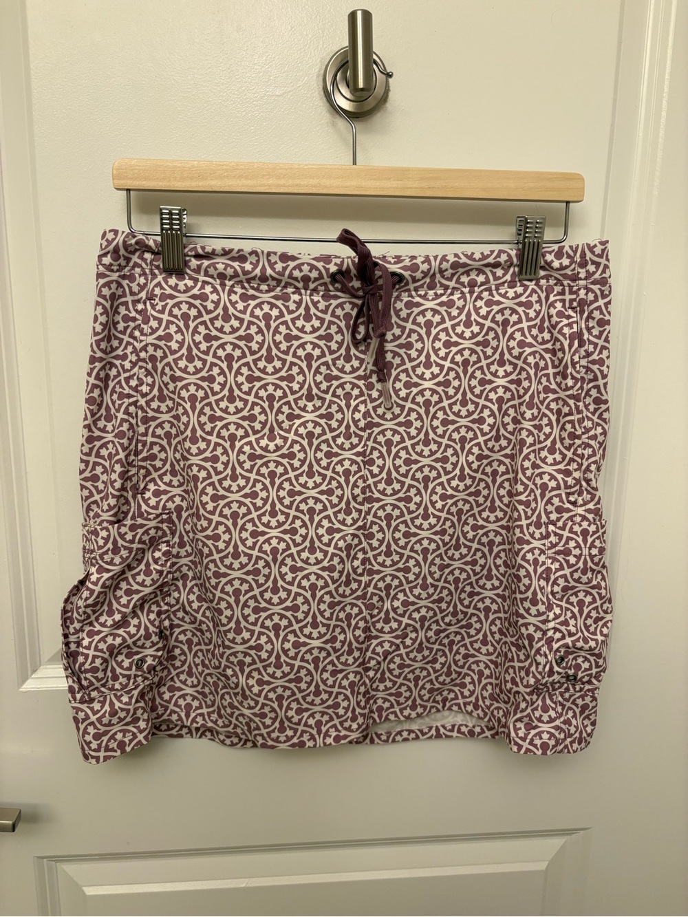 Title Nine Skirt Skort Athletic Purple Size 4 Drawstring Athletic